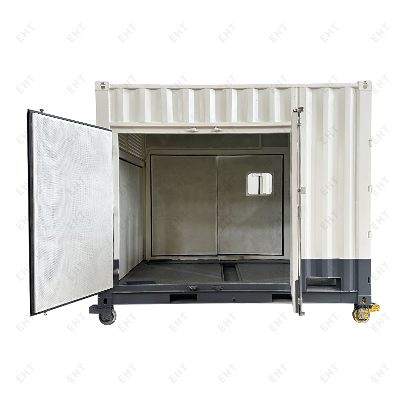 محفظه کمپرسور هوا 12 فوتی سفارشی با سیستم جمع آوری روغن و آب