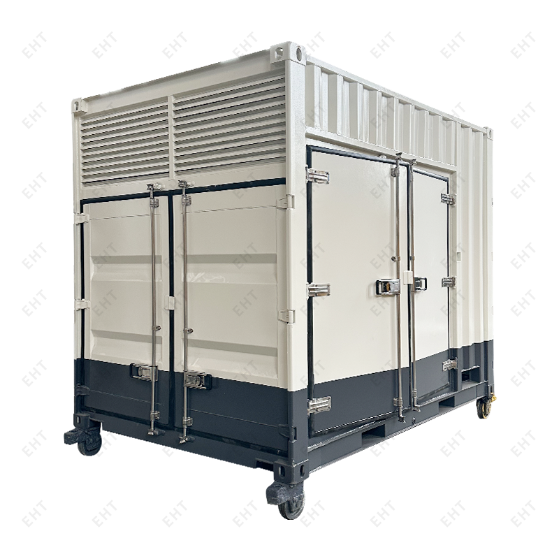 محفظه کمپرسور هوا 12 فوتی سفارشی با سیستم جمع آوری روغن و آب