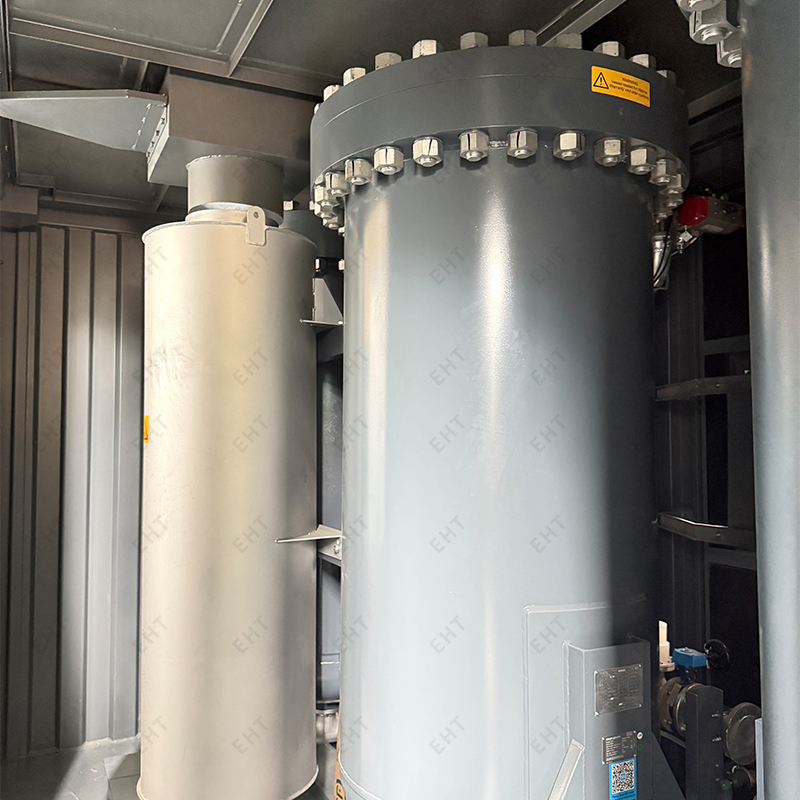 ظرف 20 فوت سفارشی تجهیزات نیتروژن - کابین کار مدولار برای مصارف صنعتی و فراساحلی