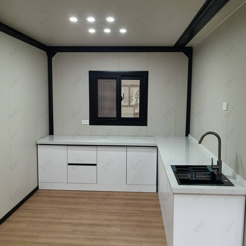 واحد نشیمن متحرک پیش ساخته خانه کانتینری قابل افزایش 20 فوتی