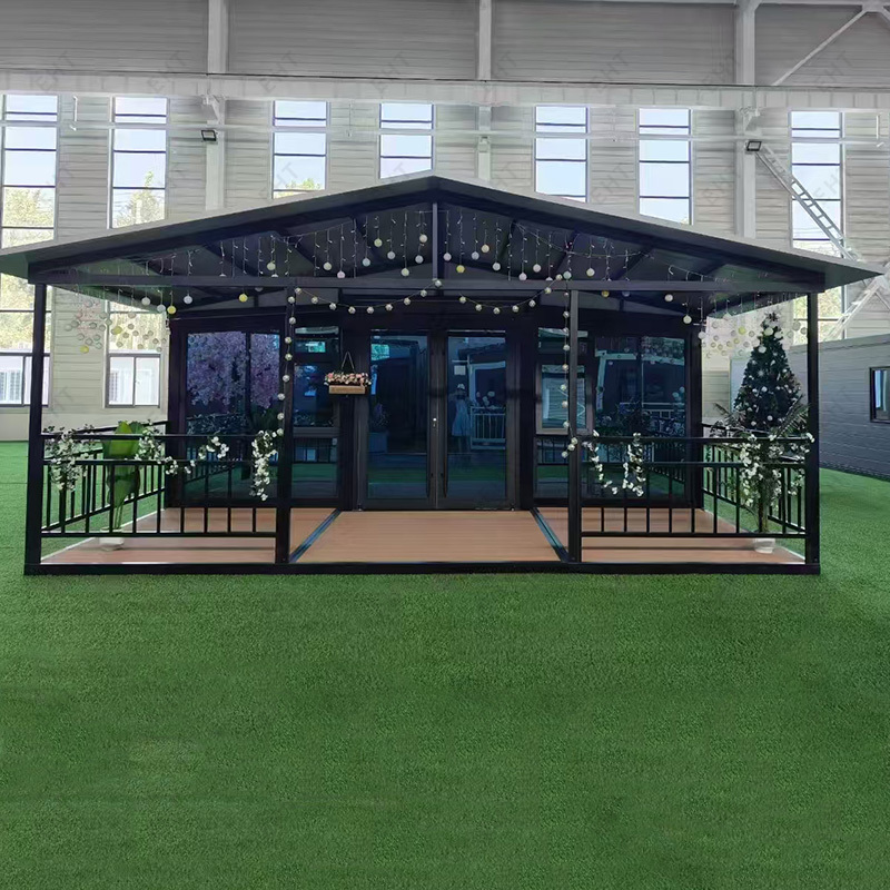 واحد نشیمن متحرک پیش ساخته خانه کانتینری قابل افزایش 20 فوتی