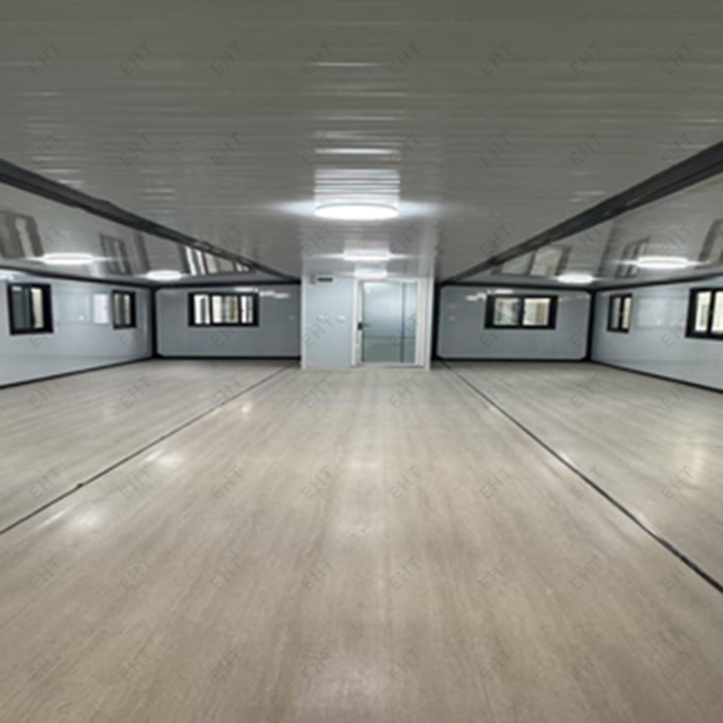 واحد نشیمن مدولار پیش ساخته خانه کانتینری قابل افزایش 40 فوتی